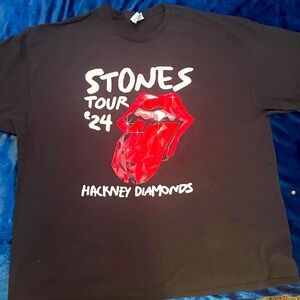 Stones Tour '24 Black T-Shirt